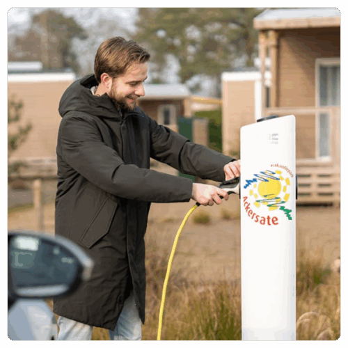 Klantverhaal Ackerstate Klantverhaal Ackerstate - Laadpalen voor vakantieparken